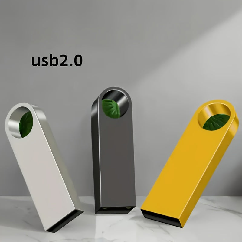 Memoria USB, Opciones de Capacidad 512MB/8GB/16GB/32GB/64GB/100GB, Ideal para Teléfonos Móviles, Portátiles y Almacenamiento Externo de Datos, Fotos y Música, Diseño Elegante con Llavero, Conectividad Versátil