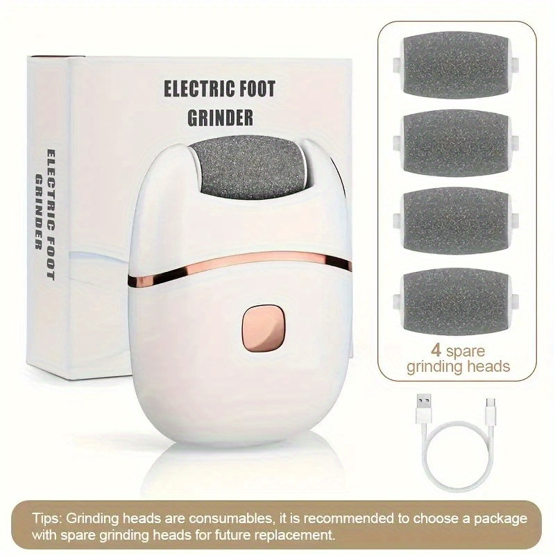 1pc Amoladora Eléctrica para Pies, Amoladora de Pies Recargable para Pulido Intenso, Amoladora de Pies