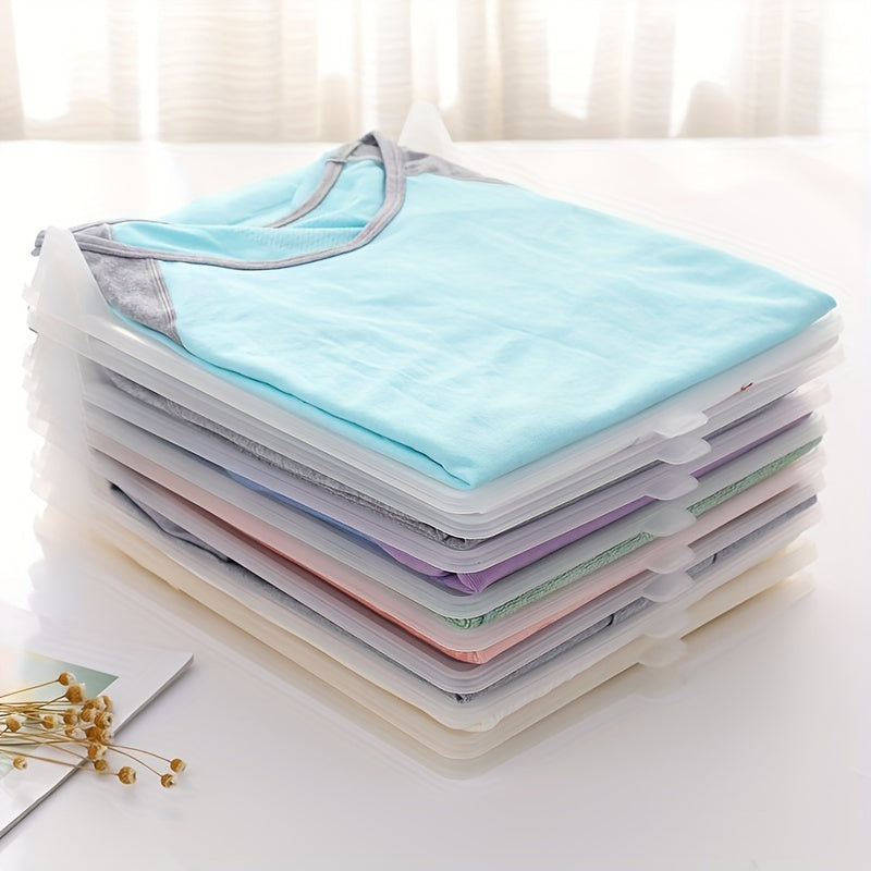 Tabla plegable para ropa de 10 capas, organizador y almacenador de ropa de plástico, soporte plegable para ropa, tabla plegable para perezosos