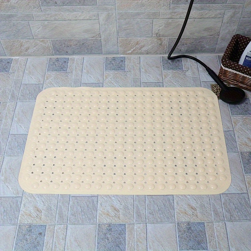 Tapete Antideslizante Para Baño, Tapete Antideslizante Para Pies En El Hogar Con Agujeros De Drenaje, Suministros De Baño