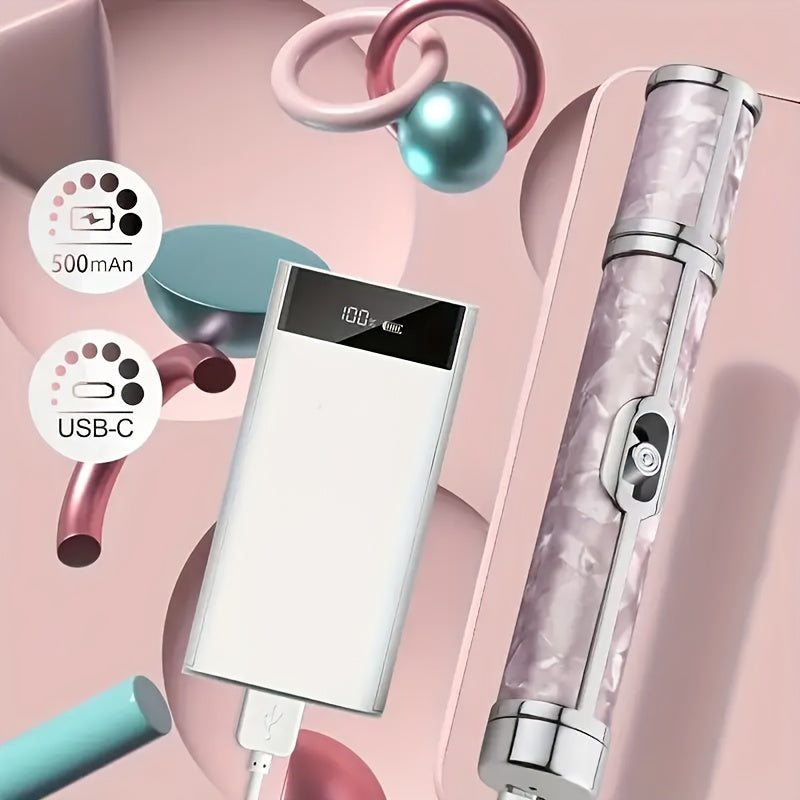 Drill de uñas acrílicas profesional, kit de lima de uñas eléctricas USB para uñas de gel y uso en salón de casa, máquina de lima y forma de uñas