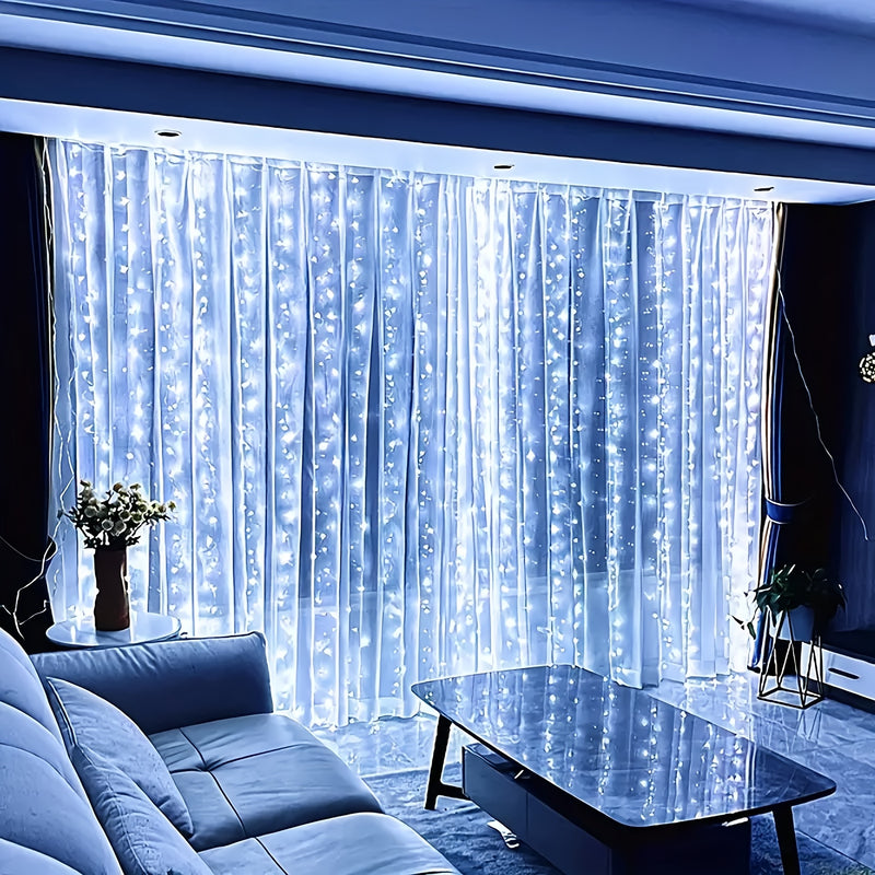 Luces de cadena de vacaciones impermeables blancas de 15.24/30.48/49.99 metros, alimentadas por USB con control remoto, velocidad de parpadeo ajustable, luces de Navidad impermeables IP67, adecuadas para Navidad, Día de San Valentín, decoración de ambien