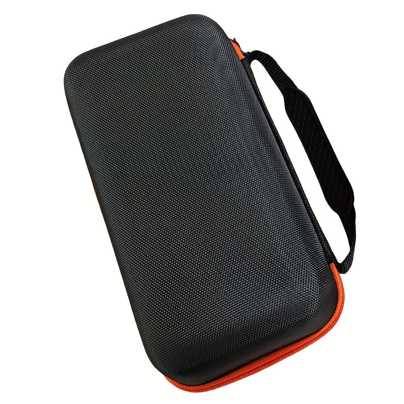 Estuche de Viaje EVA con Doble Micrófono para Micrófonos Inalámbricos J.B.L - Impermeable, Antigolpes, Bolsa de Transporte Negra con Compartimentos Dedicados y Bolsillo para Accesorios, Estuche para Micrófono