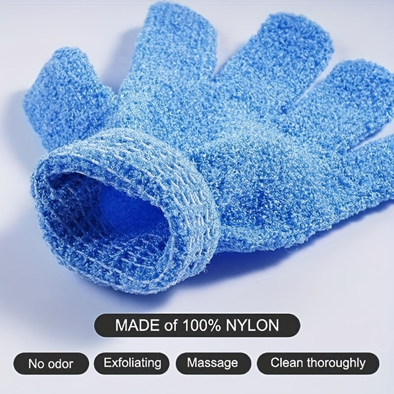 12 piezas de guantes de ducha exfoliantes suaves en colores vibrantes - Perfectos para exfoliar el cuerpo, tratamientos de spa y uso diario - Ideales para mujeres, hombres y niños, accesorio de spa | Guantes vibrantes | Textura suave