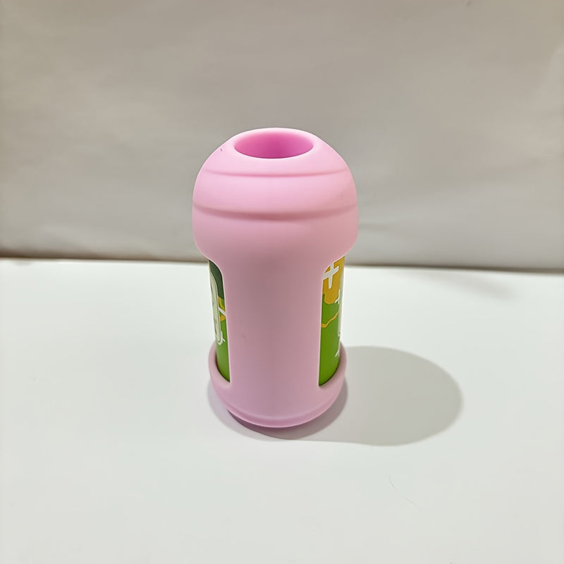 1pc Filtro de Aire Personal Portátil - Compacto y Discreto Purificador de Humo HEPA y Carbón, Hasta 300+ Usos, No Necesita Electricidad, Material de Silicona/Papel, Disponible en Negro, Marrón, Rosa, Azul con Cilindro de Diseño Floral - Ideal para Frescu