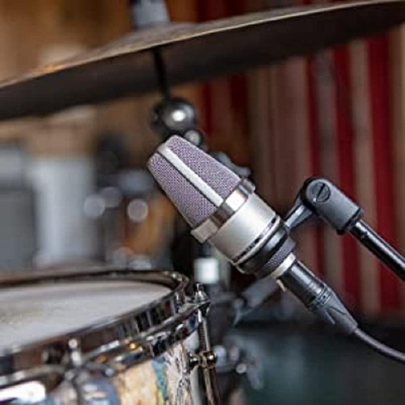 Micrófono de condensador de placa grande de 48V 102, adecuado para estudio, estudio de grabación profesional, estudio de canto con cable, micrófono de metal, micrófono para podcasting
