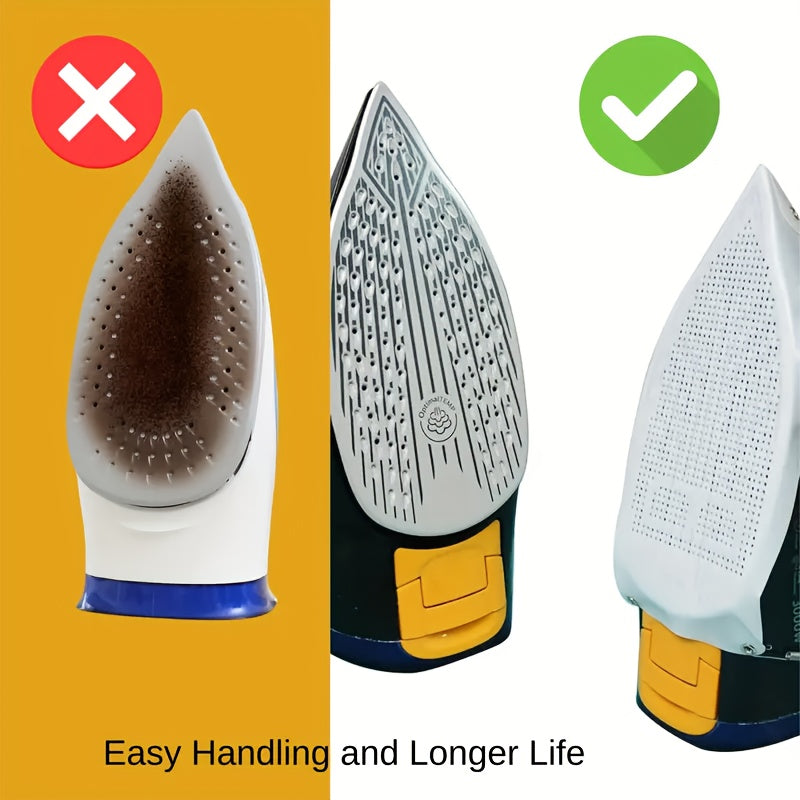 Pack de 1 Cubierta para Zapatos Resistente al Calor de Teflón Premium - Tejido de Poliéster No Adherente y Duradero con Diseño Ergonómico para Hogar y Fábricas de Ropa, Protege la Placa de Hierro y Prolonga su Vida Útil