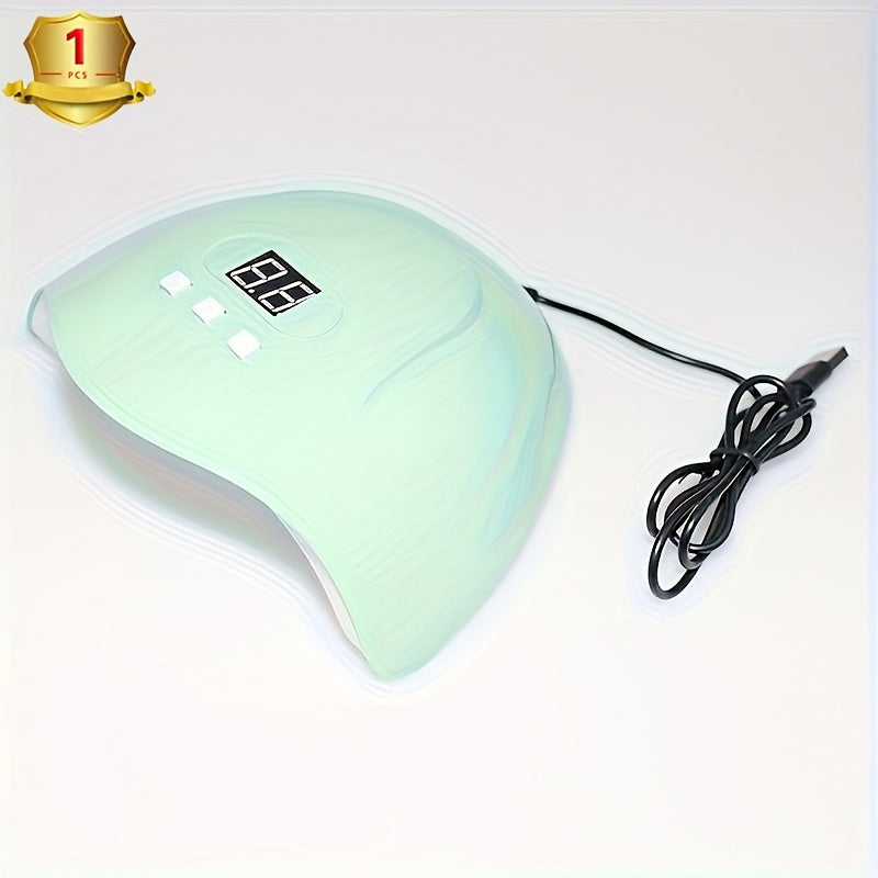 1 lámpara profesional para manicura con temporizador digital y sensor inteligente, el regalo perfecto para mujeres