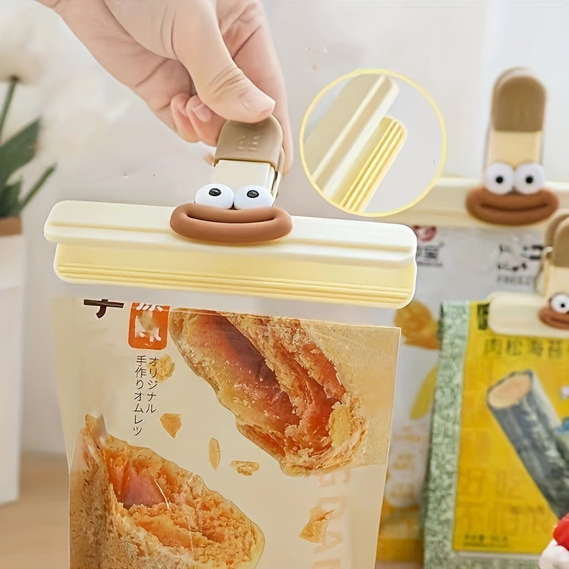 Pinza Potente para Bolsas de Alimentos, Sello Fuerte para Snacks y Mantenimiento del Fresco