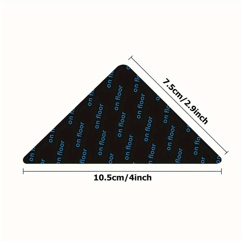 4/8/16/28pcs Sujetadores de Alfombras - Mantén Tus Tapetes Planos y Seguros - Antideslizantes, Adhesivos Reutilizables - Ideales para Suelos de Madera, Azulejos y Alfombras