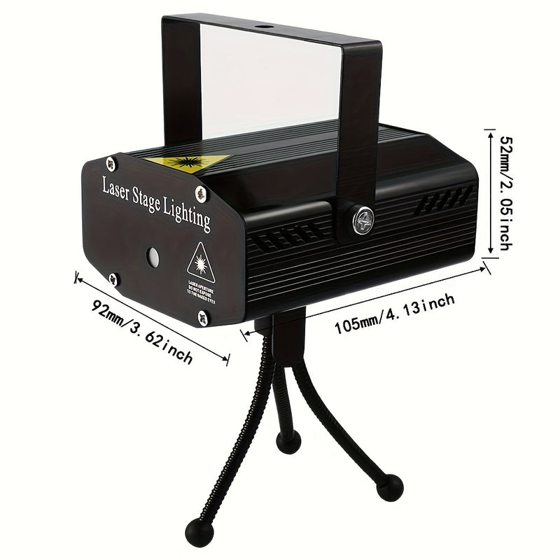 Luz de Discoteca Noche Estrellada con Alimentación USB - Controlada por Voz, Lámpara de Mesa Multi-Modo para Fiestas y Baile para DJs, Cumpleaños, Bodas y Navidad