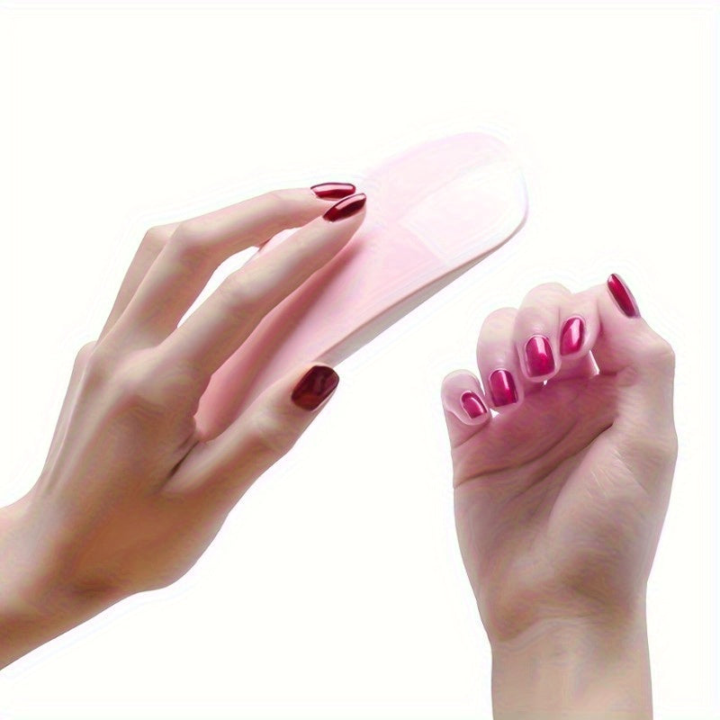Secador de Uñas LED Ultracompacto - Luz Portátil con Tecnología de Secado Rápido USB, Sin Pantalla Necesaria, para Hogar, Salón o Viaje - Regalo Perfecto para Mujeres, Artistas de Uñas y Mamás (Cumpleaños, Navidad, Día de la Madre) - Compatible con Todas