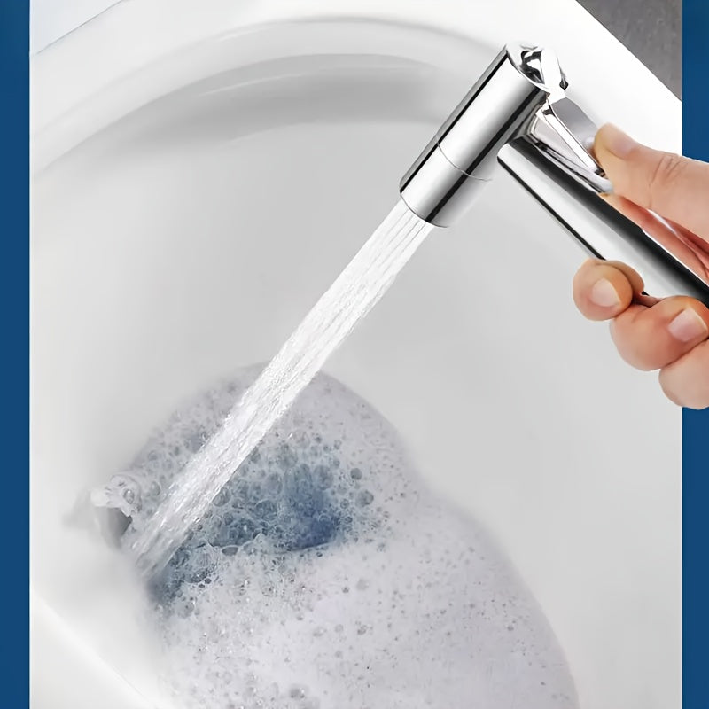 1 Juego de Suministros de Baño, Ducha Portátil, Aspersor para Mujeres, Equipado con Boquilla de Alta Presión y Manguera de Acero Inoxidable Nd, Incluye Soporte de Montaje en Pared y Accesorios de Montaje. Diseño Ahorrador de Agua Muy Adecuado