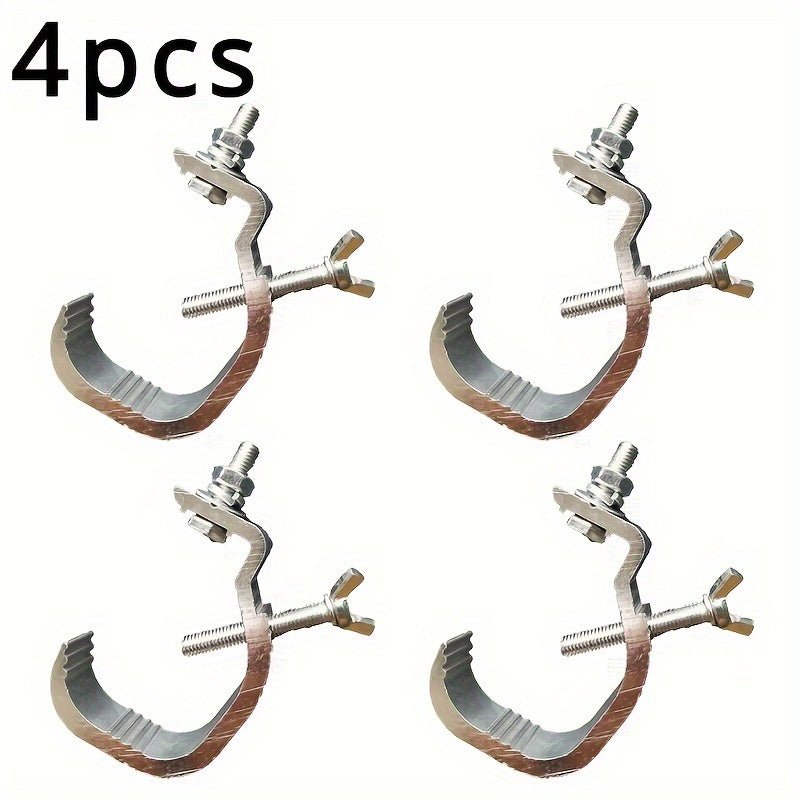 1/4/10pcs Ganchos Ajustables para Luces de Escenario Ganchos para Luces Par Ganchos para Luces de Haz
