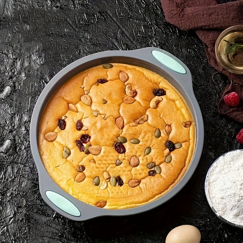 Molde de Silicona para Hornear - Antiadherente, Resistente al Calor, Moldes Multiusos Adecuados para Tartas, Galletas y Tostadas - Herramientas de Repostería Navideñas y Diarias - Bandeja de Pastel Duradera Antiadherente