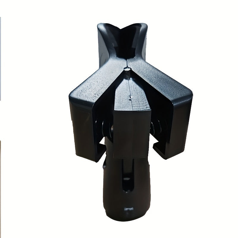 4 piezas de clips de soporte de micrófono para PC negros, soporte de micrófono con cable e inalámbrico giratorio, accesorios de montaje