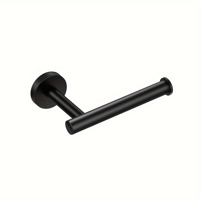 1 Soporte Para Rollo De Papel Higiénico, Estante De Almacenamiento De Pañuelos Para Baño, Contenedor Dispensador De Pañuelos Montado En La Pared, Soporte Para Pañuelos De Acero Inoxidable A Prueba De Herrumbre, Accesorios De Baño