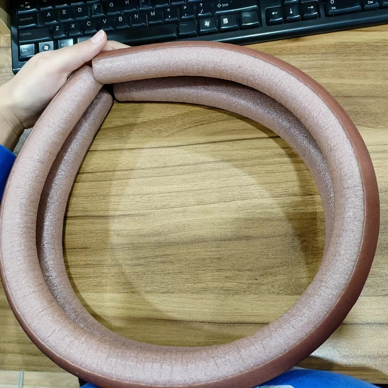 Juego de burletes ajustables para puertas - Parada de puerta de plástico con acabado mate, insonorización y barrera contra insectos, diseño fácil de instalar sin adhesivo para uso en el hogar y la oficina