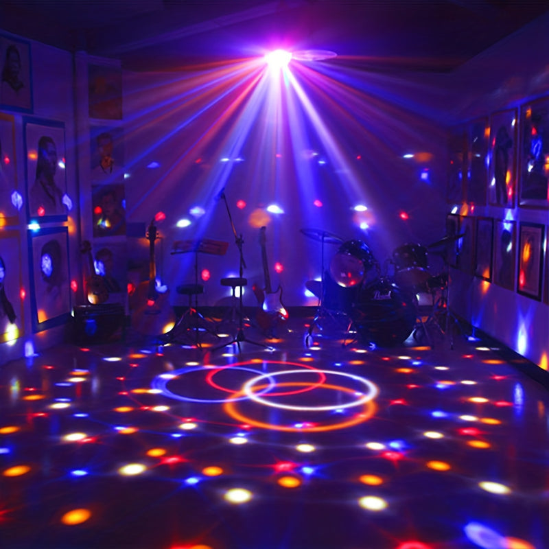 1pc Bola de Discoteca RGB Luz, Con Control Remoto de 7 Modos, Creando Un Ambiente de Fiesta Vívido, Perfecto Para Salas Familiares, Fiestas de Baile, Bares, Karaoke, Bodas, ¡Etc! Mini Luz USB para Coche DJ, Luz LED para Escenario de Discoteca Casera KTV