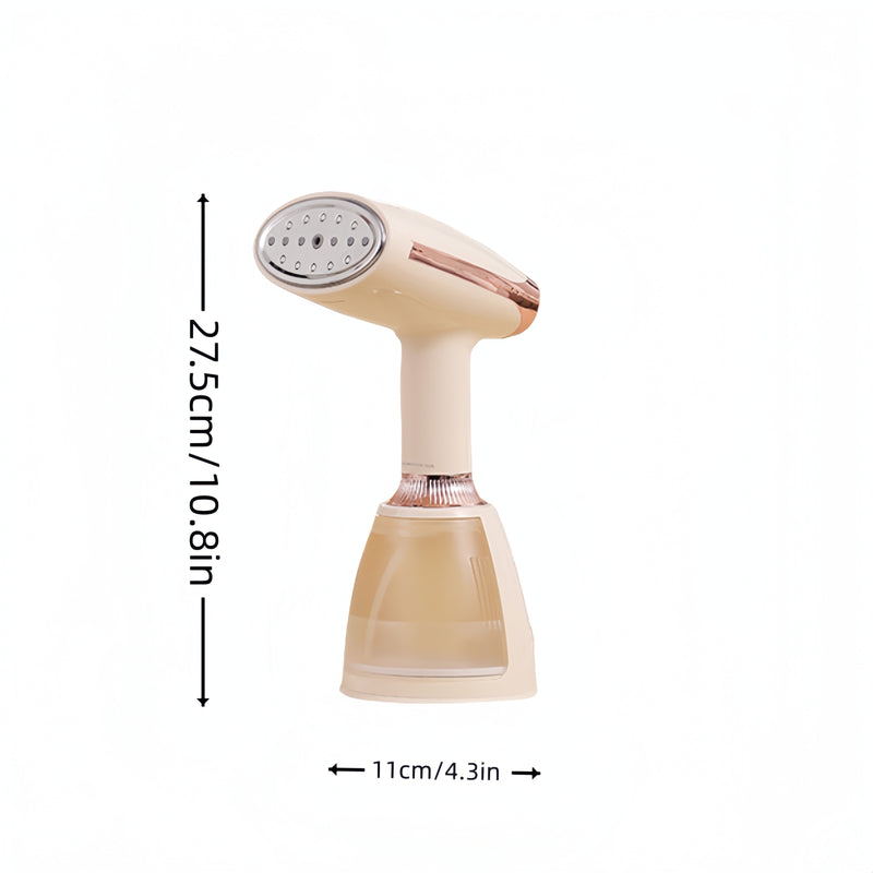 Calentador de ropa 2 en 1 con función dual y plancha - Diseño sin fugas, vapor horizontal y vertical, enchufe de 110-120V para EE. UU., mango ergonómico para eliminar arrugas rápidamente, calentador de ropa, lavado en casa, estética moderna, construcción