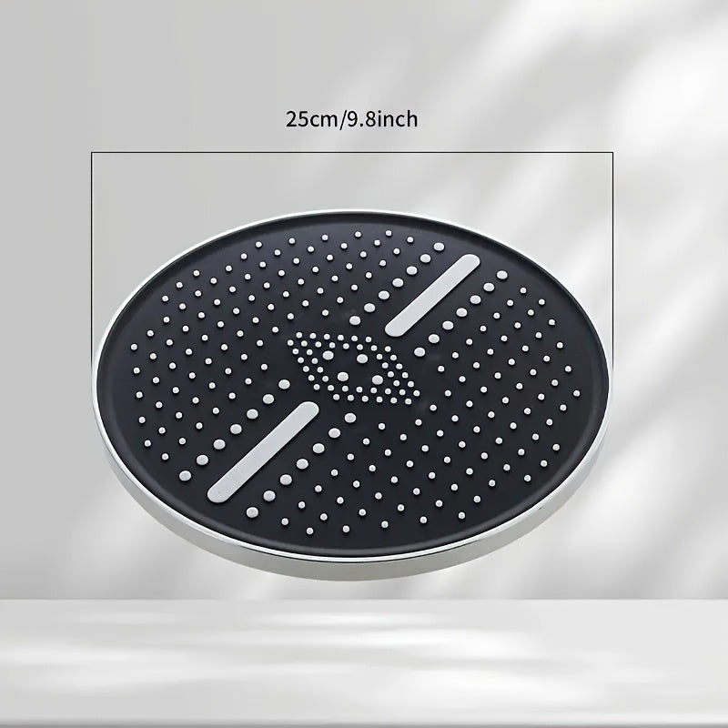 Cabezal de ducha de alta presión con 3 modos de spray - Instalación fácil, diseño de plástico redondo para una experiencia de baño mejorada - Accesorio de baño moderno, Cabezal de ducha de alta presión, Accesorios de ducha