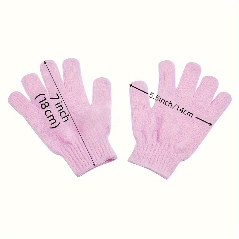12 piezas de guantes de ducha exfoliantes suaves en colores vibrantes - Perfectos para exfoliar el cuerpo, tratamientos de spa y uso diario - Ideales para mujeres, hombres y niños, accesorio de spa | Guantes vibrantes | Textura suave