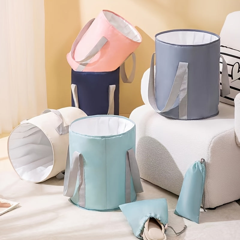 Baño de pies plegable y portátil, material PEVA, sin olor, ideal para el cuidado en casa y viajes - Experiencia de relajación definitiva para hombres y mujeres, cuidado de pies viajeros | Baño de pies compacto | Baño de pies duradero