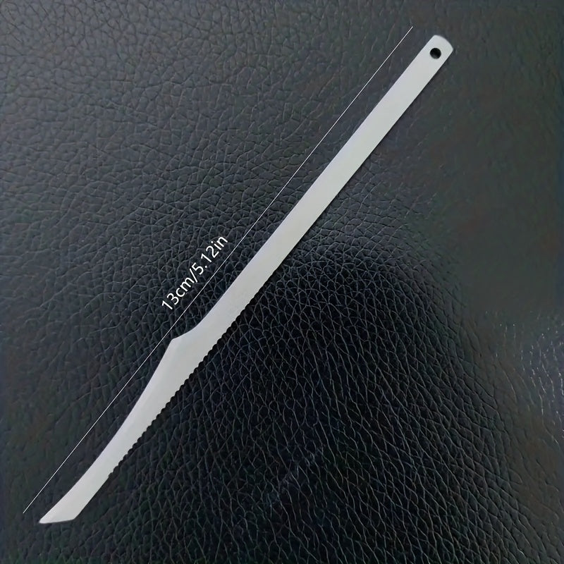 1pc Cuchillo de Acero Inoxidable para Pies - Removedor de Piel Muerta, Afeitadora de Uñas de los Dedos, Raspador de Callos para Pedicura y Cuidado de Pies, Suministros de Pedicura