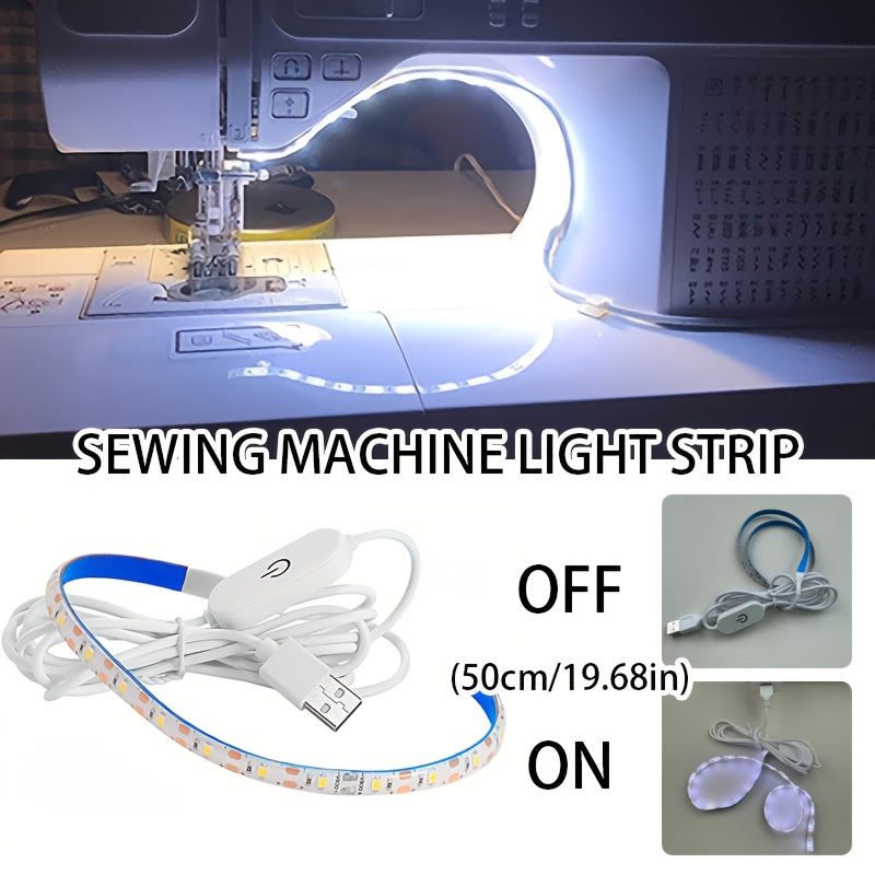 Máquina de coser Brother Lámpara de costura LED ligera y flexible, alimentada por USB DC5V, compatible con todas las máquinas de coser, material de plástico, incluye fuente de luz, no requiere batería, perfecta para regalos de Navidad, decoración de ofic