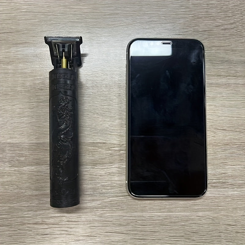 Kit profesional de cortapelos y recortador de barba, inalámbrico con carga USB, hojas afiladas y 4 peines indicadores para el cuidado masculino