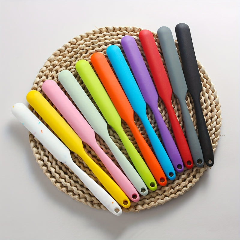1 pza. Espátula de silicona para jarras, esparcidor de glaseado antiadherente, silicona de grado alimentario, resistente al calor, herramientas para hornear, utensilios de cocina, accesorios de cocina