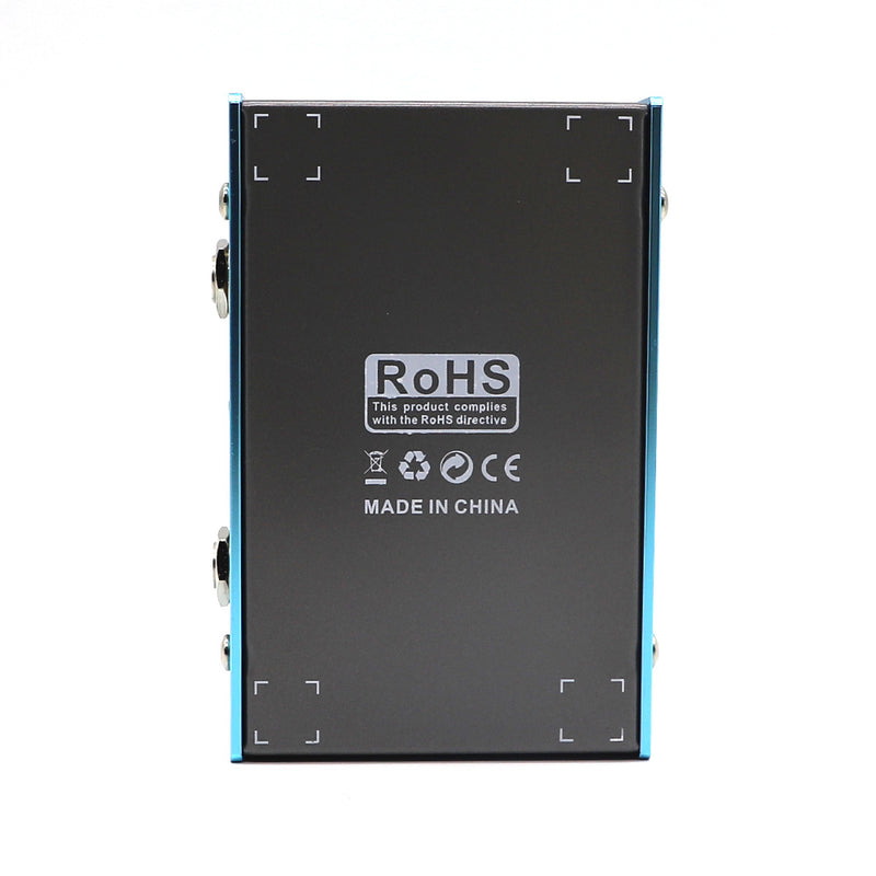 Pedal de Ecualizador de 10 Bandas para Guitarra y Bajo con True Bypass, Efectos de 31.25Hz a 16kHz