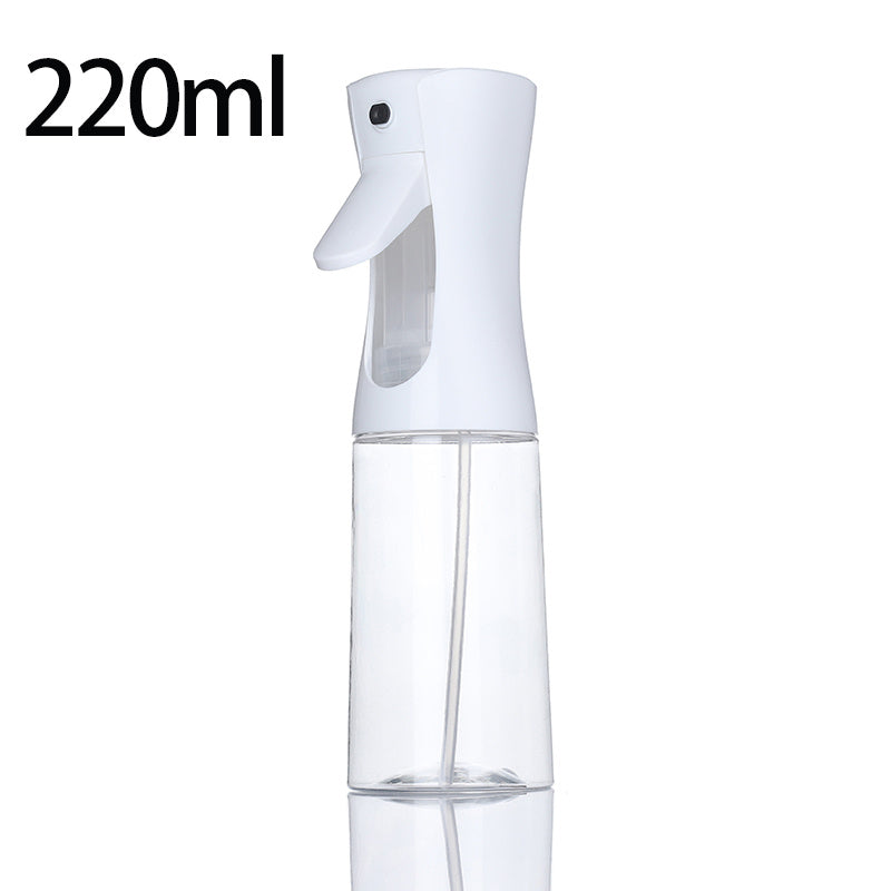 1 pza. 220ml/320ml Botella pulverizadora de aceite de oliva de cocina de alta presión a prueba de fugas para barbacoa, freidora de aire, aceite pulverizador para acampar, herramienta de cocina
