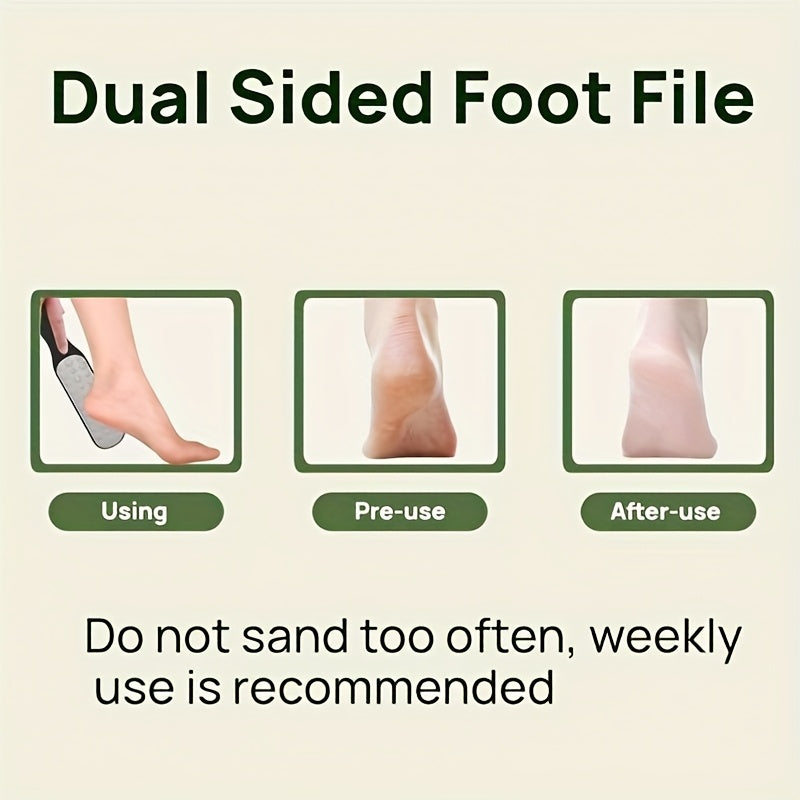 1/2/4 Piezas Lima de Pies Doble Cara Acero Inoxidable Herramienta Profesional para Pedicura con Removedor y Vaso Lavador, Diseño Antideslizante, Adecuado para Mujeres, Hombres, Todos
