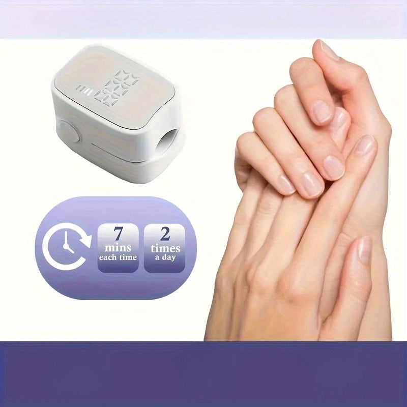 Dispositivo de lámpara portátil para esmalte de uñas, luz de uñas recargable por USB con pantalla matemática, herramienta de manicura portátil para uso en casa y viajes, regalo creativo para el cumpleaños de la mejor amiga, pequeño electrodoméstico.