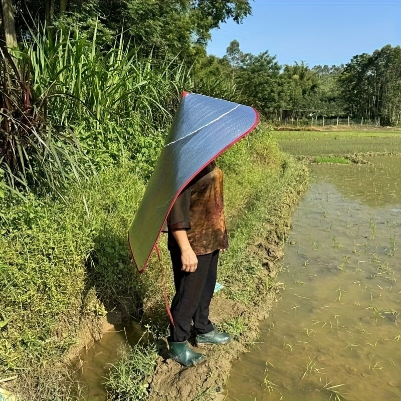 Sombrero de sol unisex con ala ancha y protección solar UPF, espalda de malla transpirable y frente sólida, correa ajustable para el mentón, estilo callejero para actividades al aire libre, agricultura, pesca, senderismo, protección solar, sombrero versá