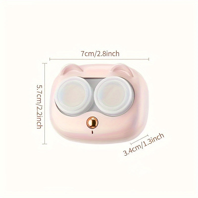Limpiador de Gafas, Regalo Perfecto para 5 Fiestas Importantes: Navidad, Halloween, Día de San Valentín, etc., Caja Invisible con Organizador de Cepillos Dentales y Joyería