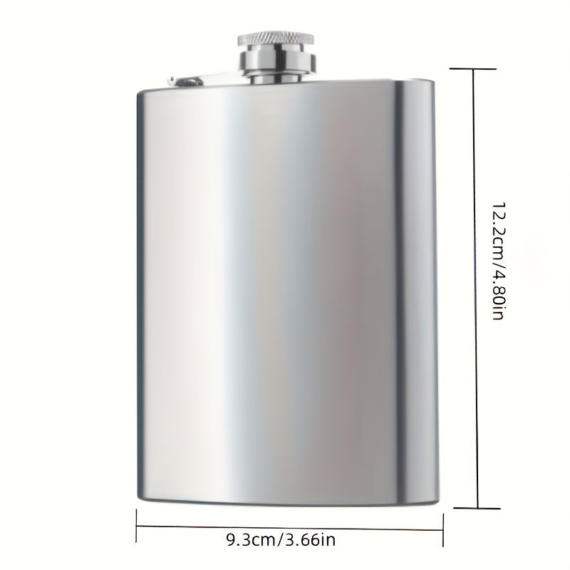 1pc Termo de Acero Inoxidable Duradero, Frasco Portátil de Bolsillo para Actividades al Aire Libre, Accesorios de Bar, Portador de Bebidas