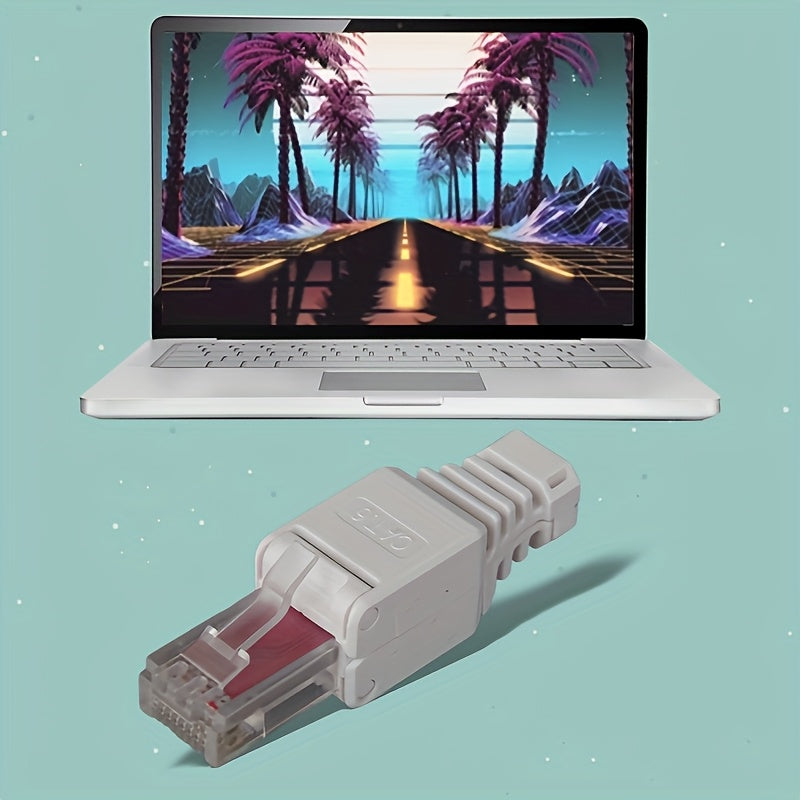 Los conectores RJ45 CAT.6 Crystal están disponibles gratuitamente para pedidos de 2 o 5 unidades.