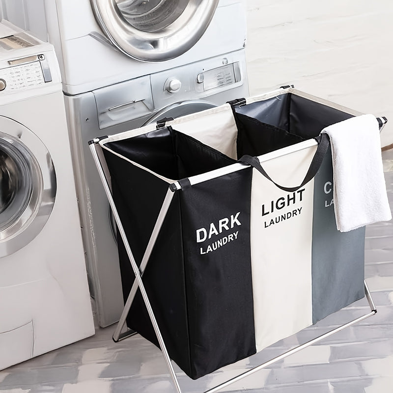 Caixa de Almacenamiento para Juguetes Infantiles, Cesta Organizadora de Juegos, Canastas y Cajas para Uso Doméstico | Adecuada para el Cuarto Familiar, Cesto Multifuncional con Estructura Metálica Resistente, Accesorios de Lavandería, Secador de Ropa