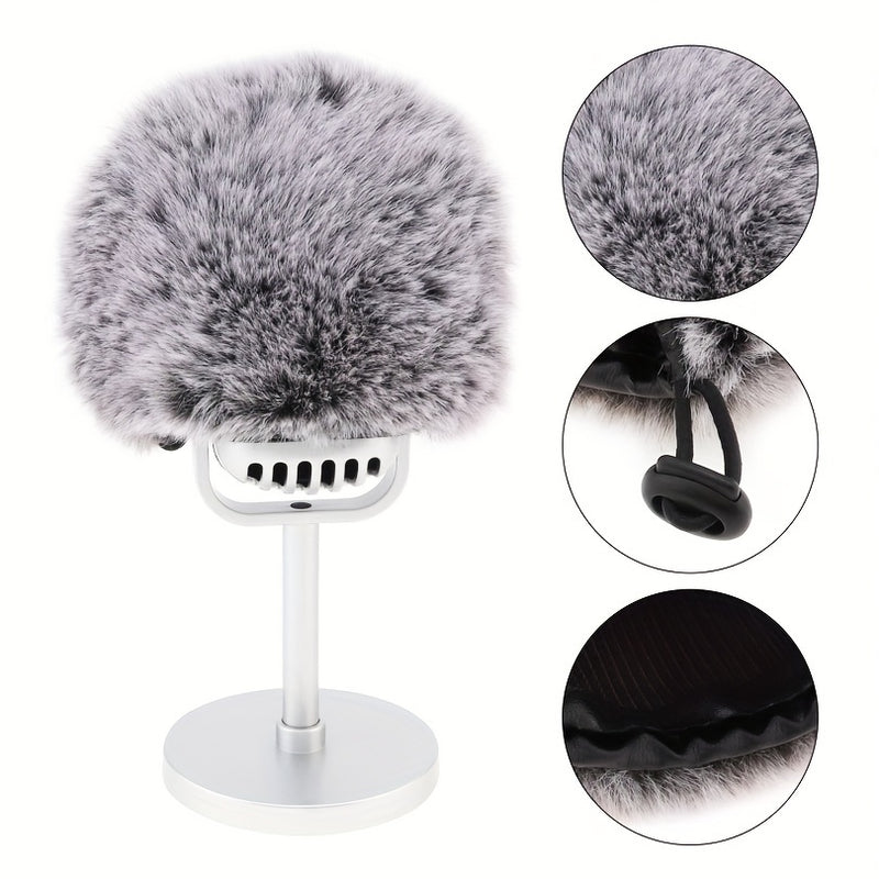 Pantalla de viento de micrófono profesional ePathChina - 1-Pack, Filtro de pop de micrófono de condensador universal, accesorio de reducción de ruido para podcasting, grabación y transmisión en vivo - Disponible en blanco, negro y gris