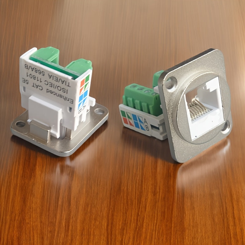Adaptador de Red Ethernet RJ45 CAT.5E 2 Unidades - Pack