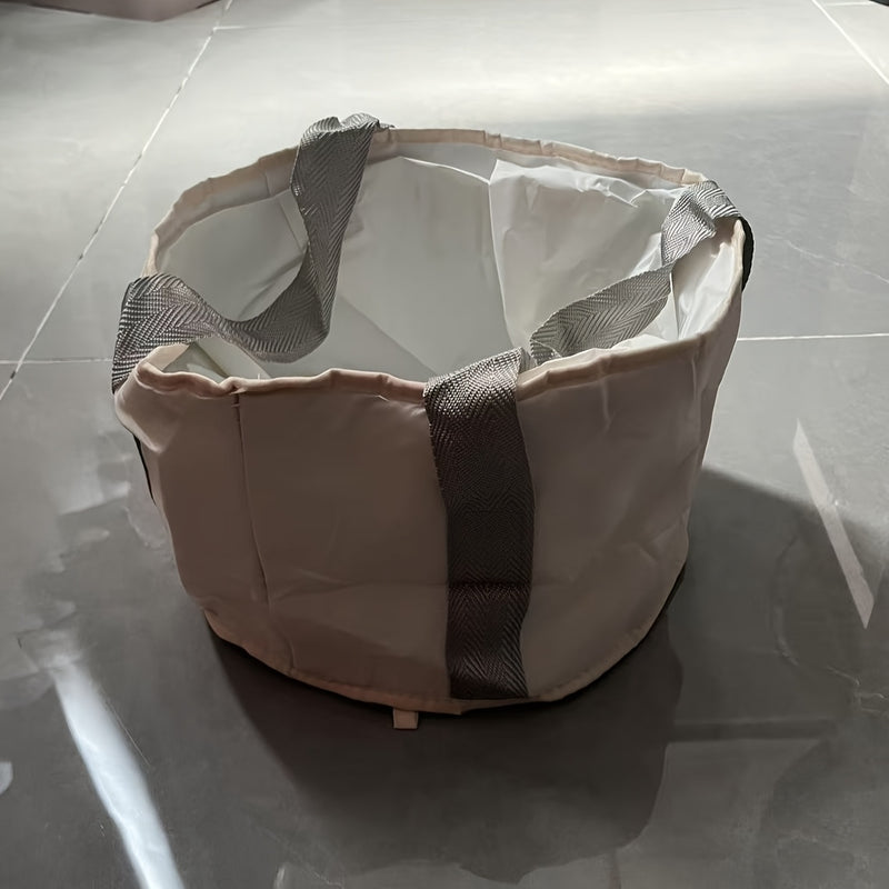 1pc Bañera Plegable Multifuncional Portátil para Pie, Aislada y Sin Olor, Ideal para Uso en el Hogar