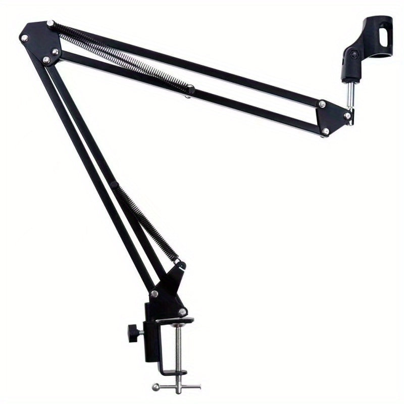 Soporte de micrófono, Soporte de escritorio ajustable para micrófono HyperX Boom Arm Stand para transmisión de grabación, estudio de sonido de voz en off, escenarios, transmisión, canto y estaciones de televisión Eid Al-Adha Mubarak