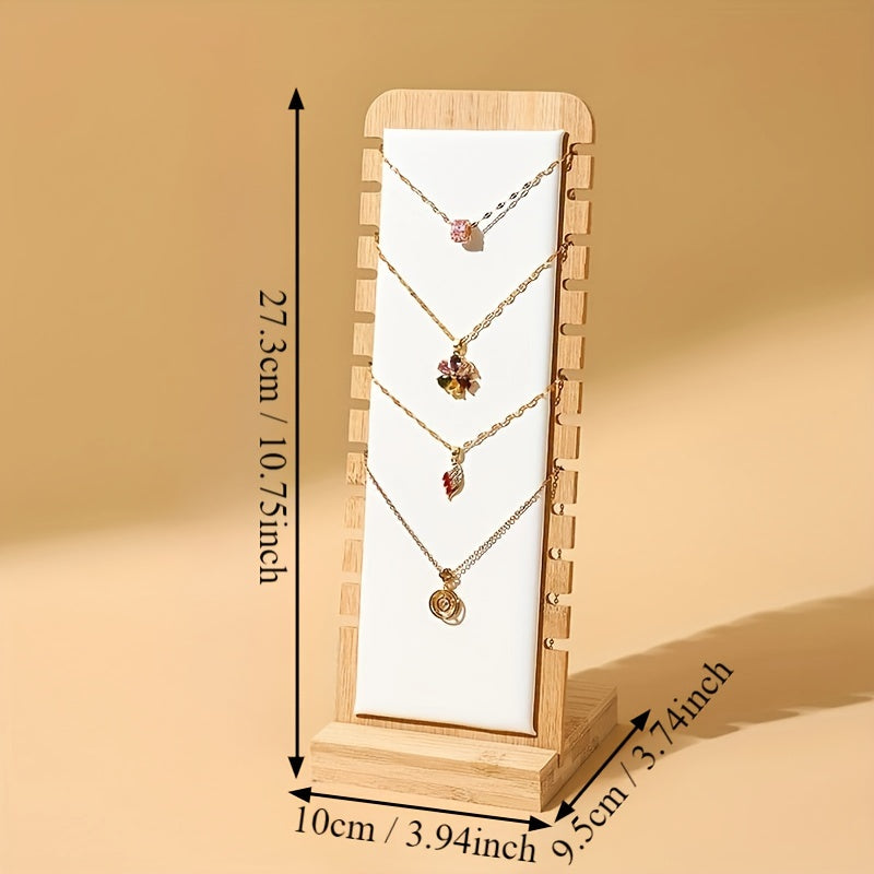 Elegante Soporte de Madera para Collares: Exhibe tu Colección de Joyas con Estilo, Premium Soporte de Madera para Pendientes: Eleva tu Presentación de Joyas, Elegante Bandeja de Madera para Pulseras: Mejora tu Exposición de Joyas