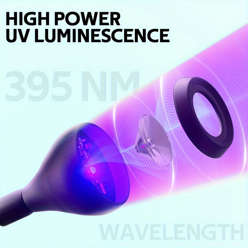 Lámpara de Uñas LED UV Flexible con Clip - Luz para Esmalte de Gel de Secado Rápido, Lámpara de Curado de Escritorio Flexible 360° con Alimentación USB, Negro/Rosa
