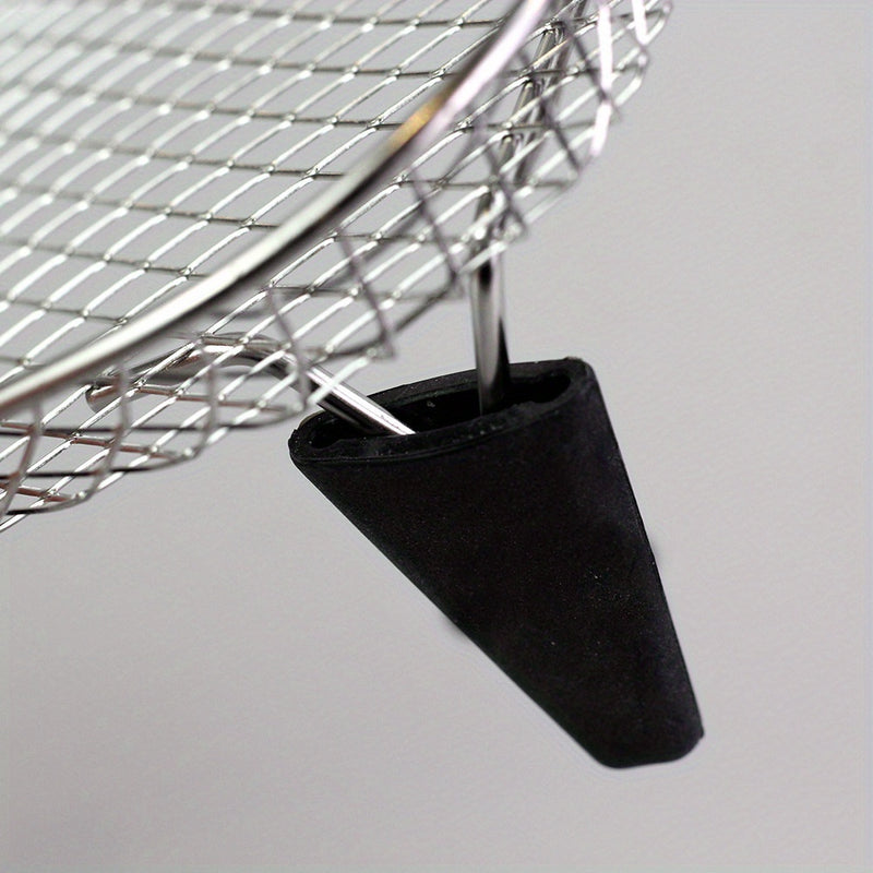 Accesorios para freidora de aire: funda de silicona laminada de tres capas, base de silicona, rejilla deshidratadora, almohadilla protectora de esquina y base alta