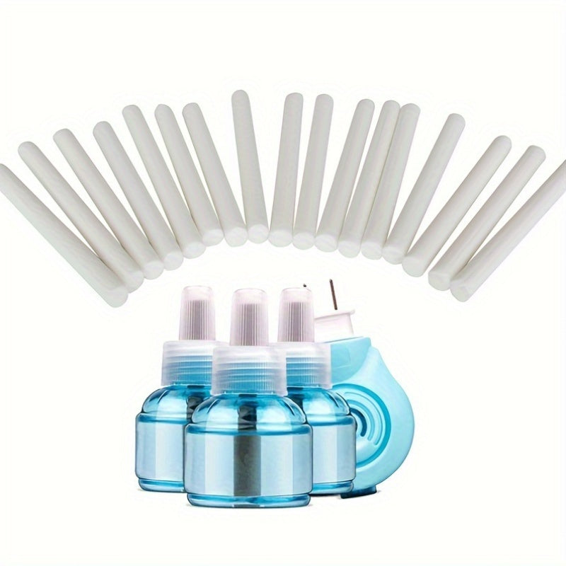 10-Unidades de mecha de repuesto de PVC para humidificador portátil mini y difusor de aroma, varillas de núcleo de fibra de alta conductividad