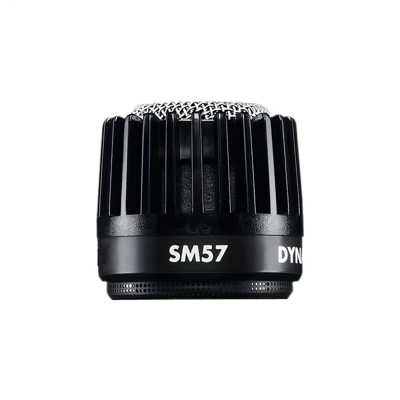 Micrófono dinámico para instrumentos G-MARK SM57 - Calidad profesional, portátil de mano, diseño con clip para presentaciones en vivo y grabación, ideal para baterías y amplificadores, diámetro de 3.2 cm, largo de 15.7 cm, ancho de 2.3 cm, 0.9 pulgadas,
