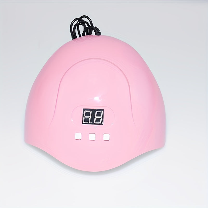 1 pieza, lámpara de uñas, herramienta de estilismo de uñas, lámpara de curado de esmalte de uñas, herramienta de uñas multiusos, lámpara de secado de uñas